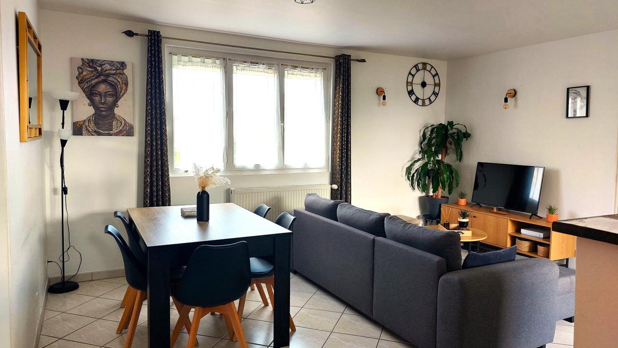 Apartamento Le Chic Ethnic Dreux Exterior foto